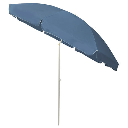 Strandschirm Blau 300 cm