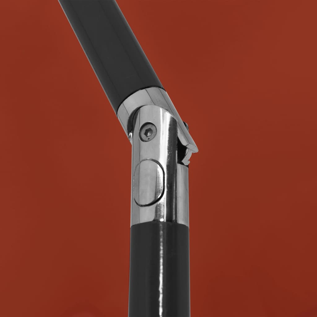 Strandschirm Terrakottarot 200x125 cm