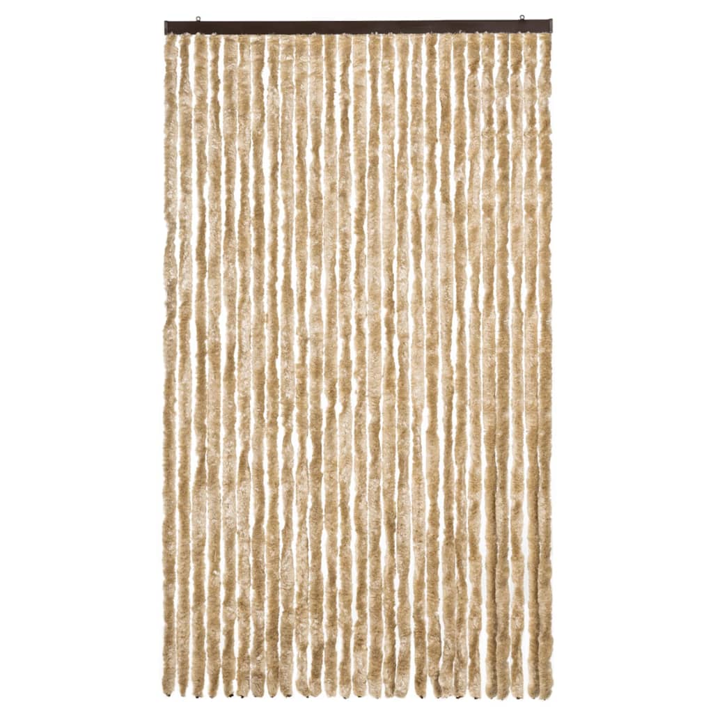 Insektenschutz-Vorhang Beige 118x220 cm Chenille