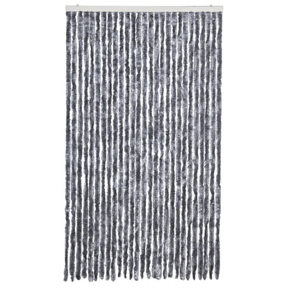 Insektenschutz-Vorhang Silbern 118x220 cm Chenille