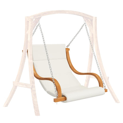 Hängeliege ohne Schaukelgestell mit Kissen Bugholz