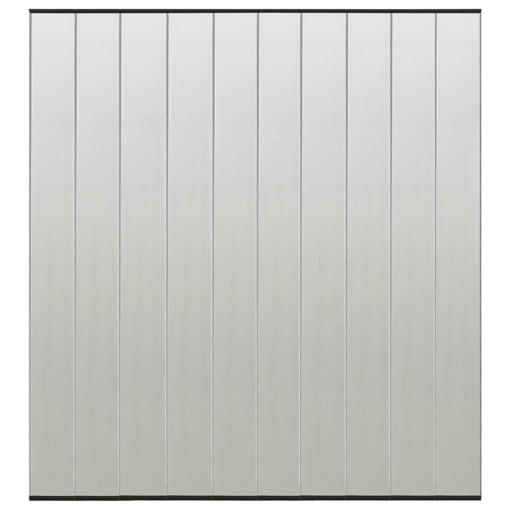 Insektenschutz für Türen 10-tlg. Netzvorhang Schwarz 240x240 cm