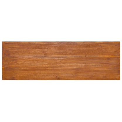 TV-Wandschrank 180x30x30 cm Teak Massivholz