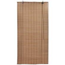 Bambusrollos 2 Stk. 80x160 cm Braun
