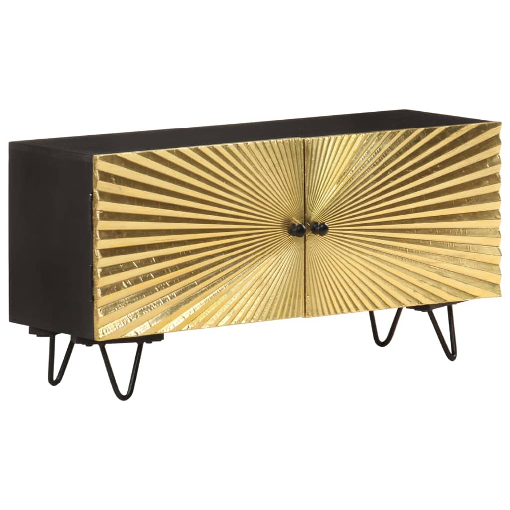 TV-Schrank 90x30x45 cm Mango Massivholz