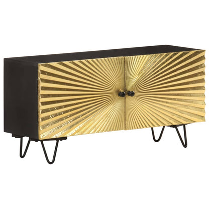 TV-Schrank 90x30x45 cm Mango Massivholz