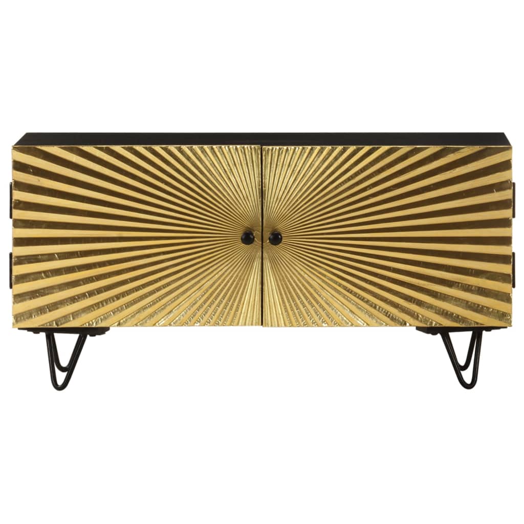 TV-Schrank 90x30x45 cm Mango Massivholz