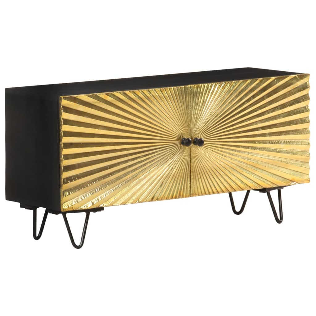 TV-Schrank 90x30x45 cm Mango Massivholz