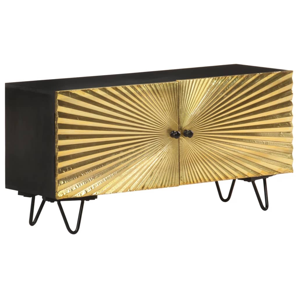 TV-Schrank 90x30x45 cm Mango Massivholz