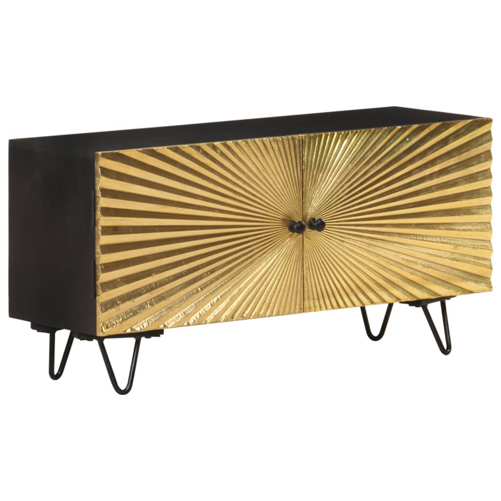 TV-Schrank 90x30x45 cm Mango Massivholz