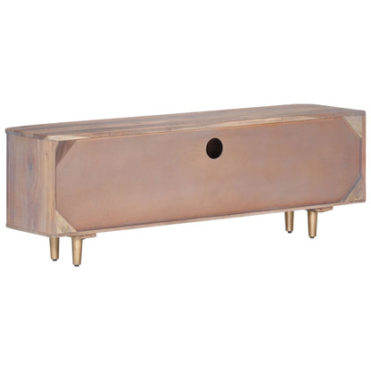 TV-Schrank 118x30x40 cm Massivholz Akazie