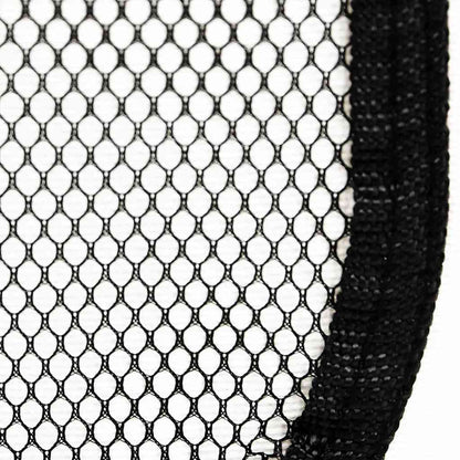 Faltbarer Welpenlaufstall mit Tragetasche Schwarz 90x90x58 cm