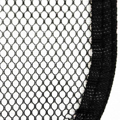 Faltbarer Welpenlaufstall mit Tragetasche Schwarz 125x125x61 cm