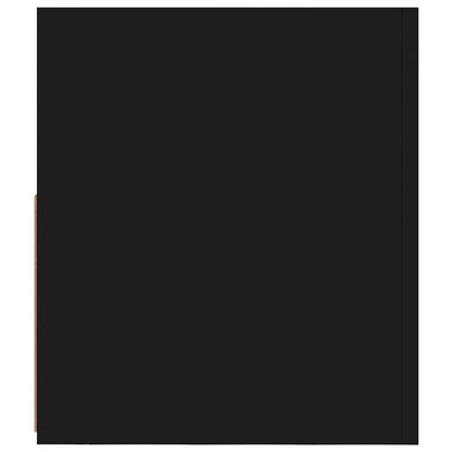 TV-Schrank mit LED-Beleuchtung Schwarz 90x35x40 cm