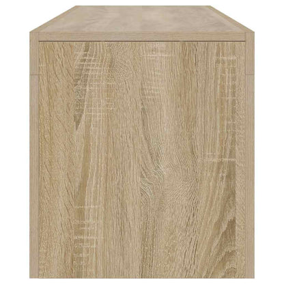 TV-Schrank mit LED-Beleuchtung Sonoma-Eiche 140x36,5x40 cm