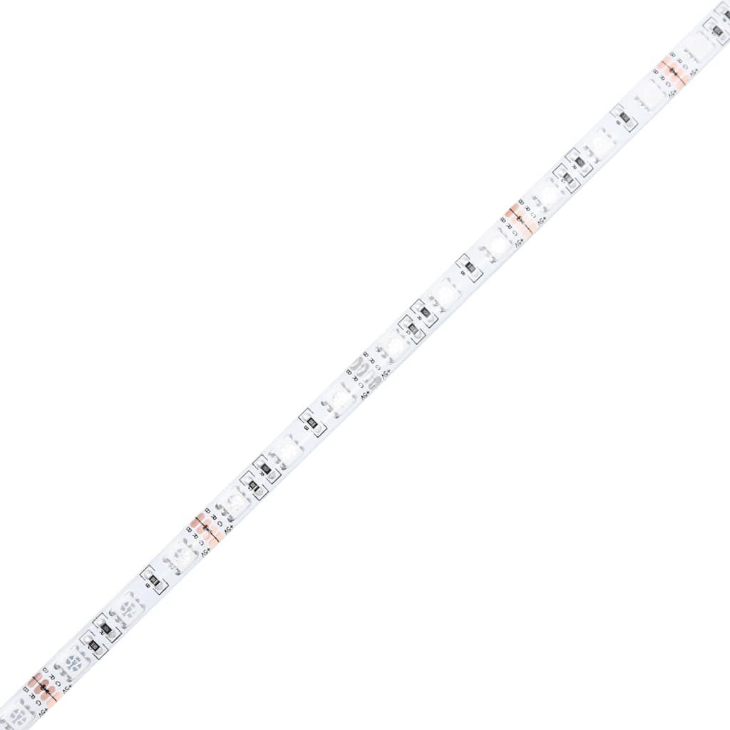TV-Schrank mit LED-Leuchten Sonoma-Eiche 120x35x40 cm