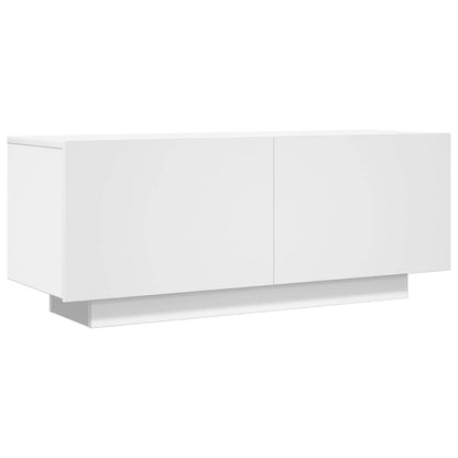 TV-Schrank Weiß 100x35x40 cm Holzwerkstoff