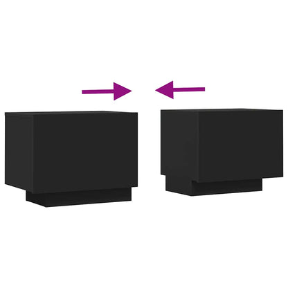 TV-Schrank Schwarz 100x35x40 cm Holzwerkstoff