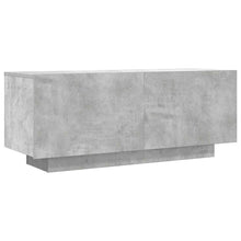 TV-Schrank Betongrau 100x35x40 cm Holzwerkstoff