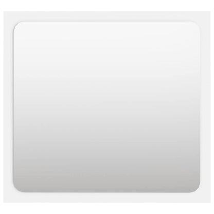 2-tlg. Badmöbel-Set Weiß Holzwerkstoff