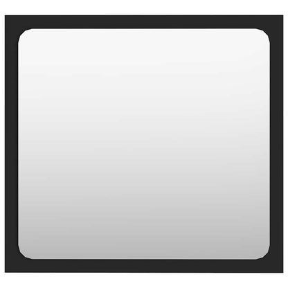 2-tlg. Badmöbel-Set Schwarz Holzwerkstoff