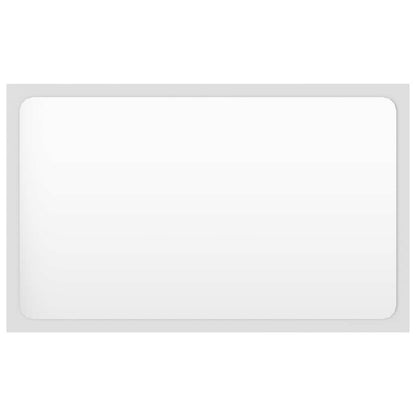 2-tlg. Badmöbel-Set Weiß Holzwerkstoff