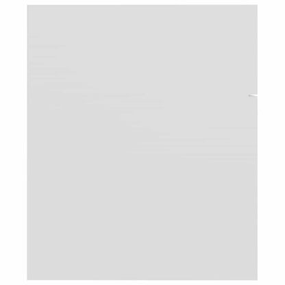 2-tlg. Badmöbel-Set Weiß Holzwerkstoff