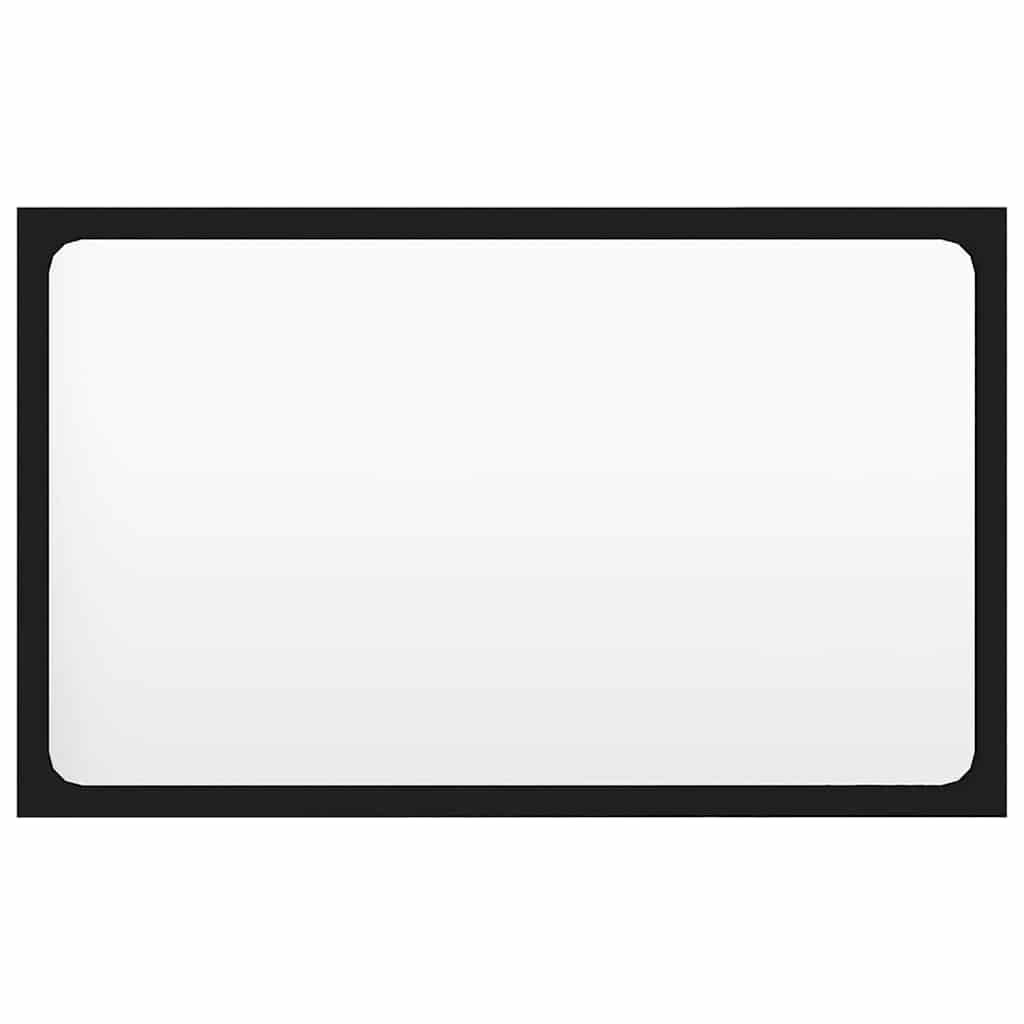 2-tlg. Badmöbel-Set Schwarz Holzwerkstoff