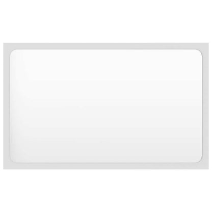 2-tlg. Badmöbel-Set Weiß Holzwerkstoff