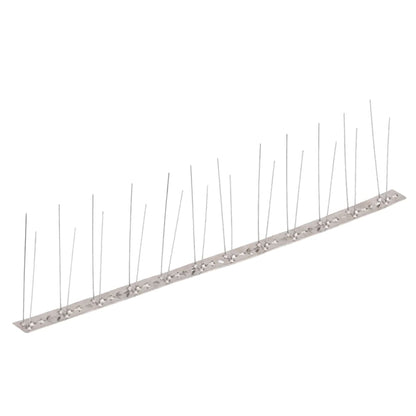20-tlg. Taubenabwehr Spikes-Set Edelstahl 10 m 2-reihig