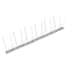 20-tlg. Taubenabwehr Spikes-Set Edelstahl 10 m 4-reihig