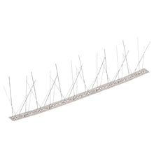 20-tlg. Taubenabwehr Spikes-Set Edelstahl 10 m 5-reihig