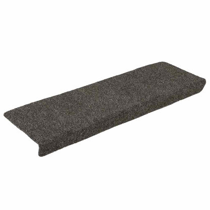 Stufenmatten Selbstklebend 15 Stk. 65x21x4 cm Anthrazit Rechteckiger Rand