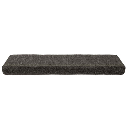Stufenmatten Selbstklebend 15 Stk. 65x21x4 cm Anthrazit Rechteckiger Rand