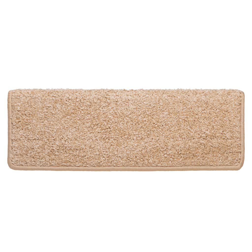 Stufenmatten 15 Stk. 65x21x4 cm Gold Rechteckiger Rand