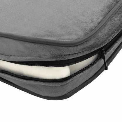 Hundesofa Dunkelgrau 72x45x30 cm Plüsch