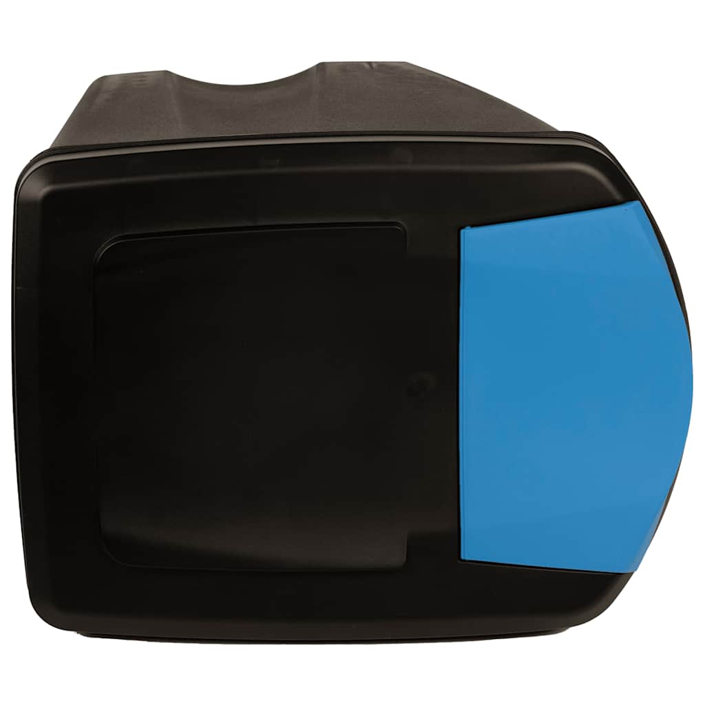 Stapelbare Mülleimer 3 Stk. Anthrazit 75 L