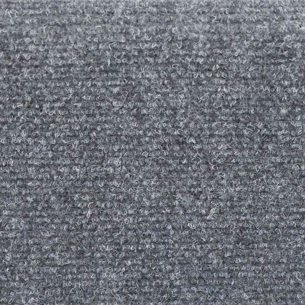 Stufenmatten Selbstklebend 5 Stk. 56x17x3 cm Hellgrau Halbrund