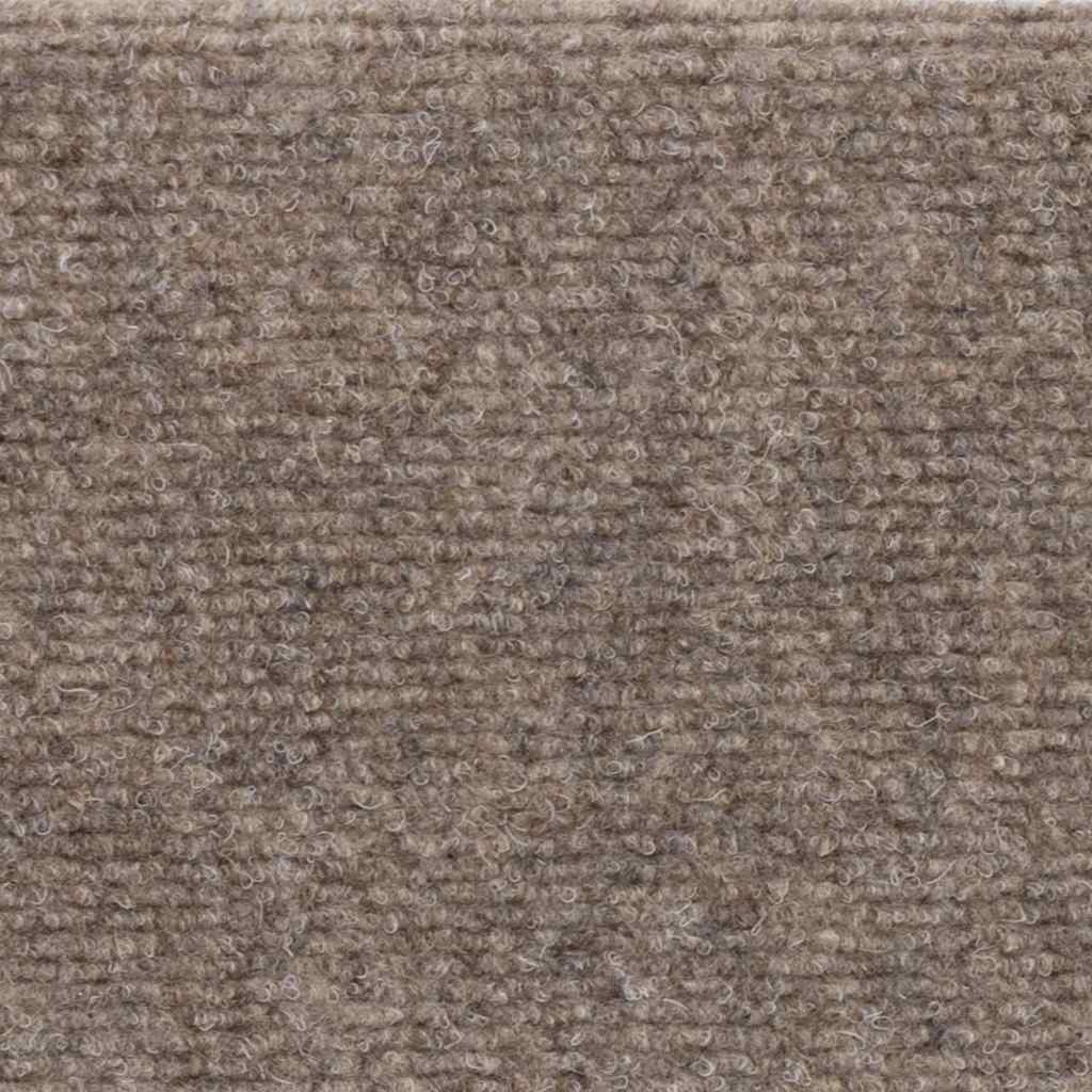 Stufenmatten Selbstklebend 10 Stk. 56x17x3 cm Beige Halbrund