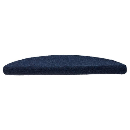 Stufenmatten Selbstklebend 10 Stk. 56x17x3 cm Marineblau Halbrund