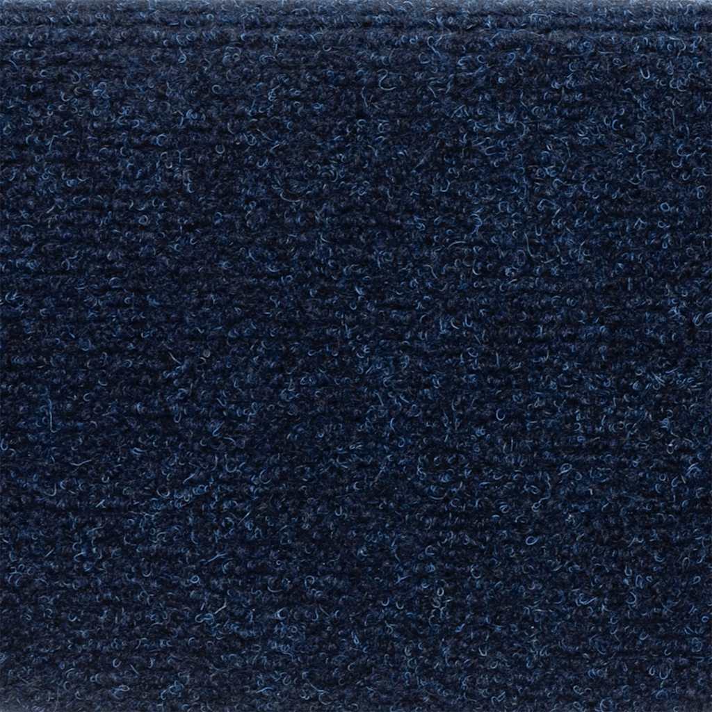 Stufenmatten Selbstklebend 10 Stk. 56x17x3 cm Marineblau Halbrund