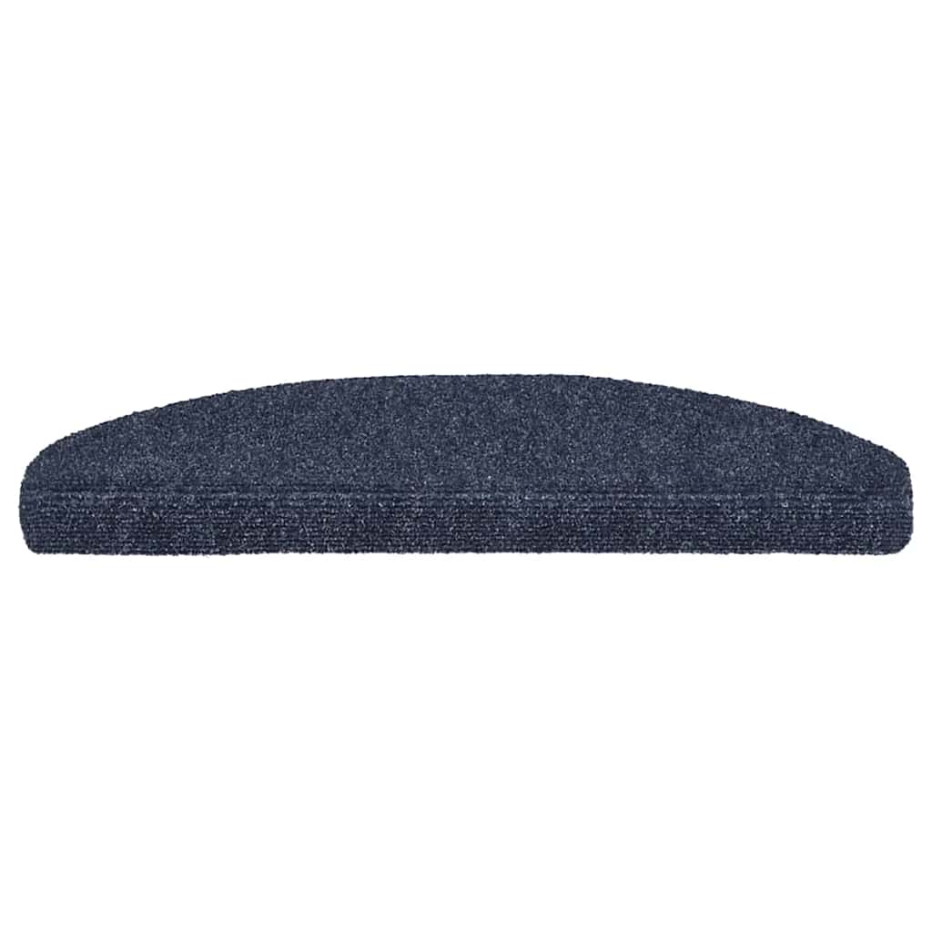 Stufenmatten Selbstklebend 10 Stk. 65x21x4 cm Blau Halbrund Groß