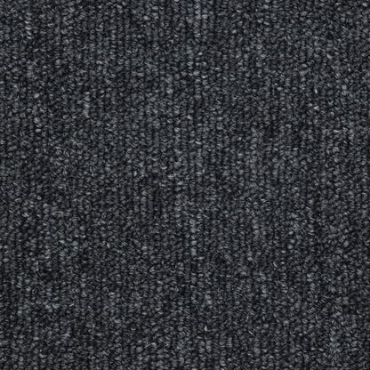 Stufenmatten 10 Stk. 65x24x4 cm Dunkelgrau Halbrund Groß