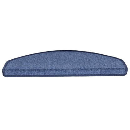 Stufenmatten 10 Stk. 65x24x4 cm Blau Halbrund Groß
