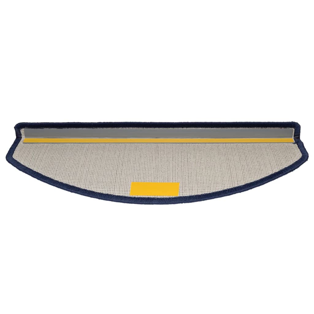 Stufenmatten 10 Stk. 65x24x4 cm Blau Halbrund Groß