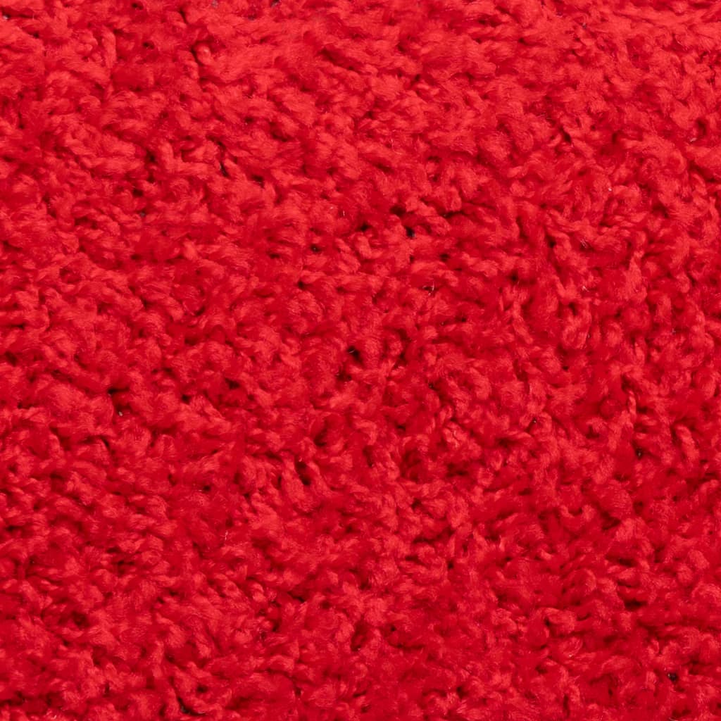 Stufenmatten 10 Stk. 65x21x4 cm Rot Halbrund Groß