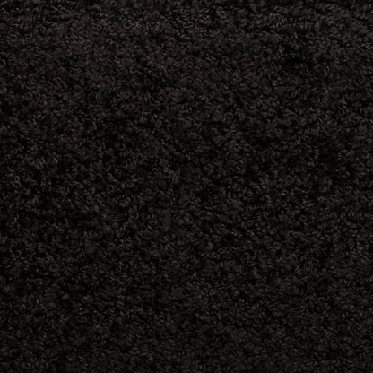 Stufenmatten 10 Stk. 65x21x4 cm Schwarz Rechteckiger Rand