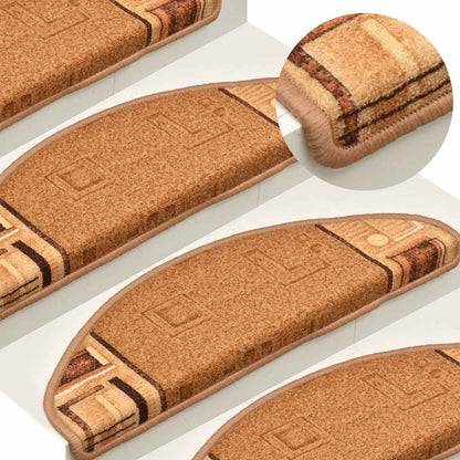 Stufenmatten Selbstklebend 10 Stk. 65x21x4 cm Beige