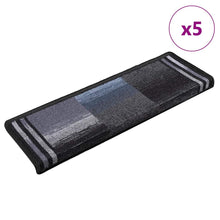 Stufenmatten Selbstklebend 5 Stk. 65x21x4 cm Schwarz Grau