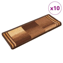 Stufenmatten Selbstklebend 10 Stk. 65x21x4 cm Braun